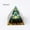 B, variant on TopLLC Styles Pyramids Crystal Crushed Stone Pyramids Home Crafts Resin Ornaments Bar Decoration 5cm the Crystal