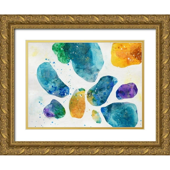 Nash, CJ 32x25 Gold Ornate Wood Framed with Double Matting Museum Art Print Titled - Aloof Objective 2