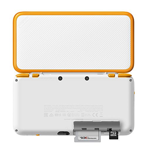 Restored Nintendo New 2DS XL White Orange Gaming Console w/ Stylus Card and Charger (Refurbished) - Walmart.com
