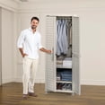 thumbnail image 1 of Armario Ropero Organizador Modular Closet Ropa Plástico Taupe Rimax, 1 of 5