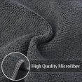thumbnail image 3 of Sinland 12Pack Microfiber Cleaning Cloths All-Purpose Soft Dish Cloth Absorbent Cleaning Rags Lint Less Car Cloth Cleaning Towels for Home, Kitchen, Office 12 Inch X 12 Inch Grey, 3 of 8