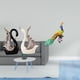 thumbnail image 2 of estatua de cisne,Figuras de cisne,estatuas,decoración del hogar,fiesta de bodas,Estatua del pavo real,Estatua de pavo real,adorno de escritorio creativo y divertido,Escultura decorativa de, 2 of 8