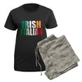 thumbnail image 5 of CafePress - Irish Italian Women's Dark Pajamas - Women's Short Sleeve Print T-Shirt and Pants Dark Cotton Pajama Set, 5 of 7
