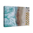 thumbnail image 2 of Creative Products Coastal Aerial Beach Scene 18x24 Canvas Wall Art, 2 of 5