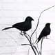 thumbnail image 2 of Pájaro artificial YONGSHENG cuervo plumas negras decoración Halloween, 2 of 5