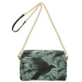 thumbnail image 2 of FORMRS Women Crossbody Purse with Chain Strap Vegan Leather Shoulder Handbag, Mystic Crows Pattern, 2 of 7