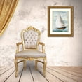 thumbnail image 3 of Pearce, Allison 15x18 Gold Ornate Wood Framed with Double Matting Museum Art Print Titled - Quiet Boats II, 3 of 4