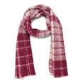thumbnail image 2 of Madden NYC Women's Beanie Hat and Scarf Gift Set, 2-Piece, Burgundy, 2 of 4