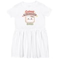 thumbnail image 3 of Inktastic Marshmallow Girls Toddler Dress, 3 of 5