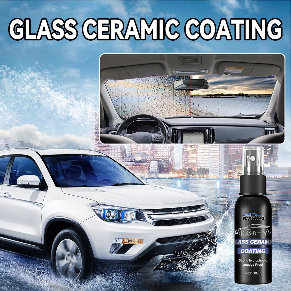 Car windshield water repellent coating - Stock Photo [66505662] - PIXTA