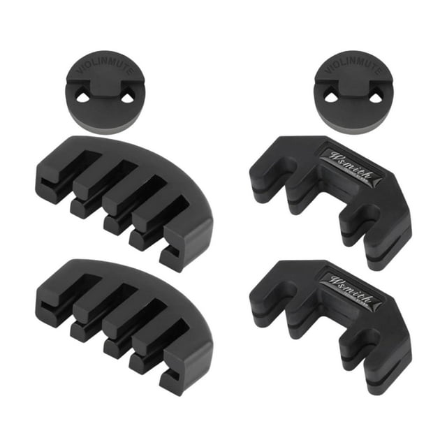 BELOVING 6 Pieces Violin Mute Rubber Replacement Tool Multipurpose Practice Silencers