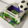 thumbnail image 6 of 4800+pcs Madrid Soccer Stadium with Soccer Ball Micro Mini Building Blocks Toy Set Creating an Exclusive Football Field, Proud Exhibits and Gift for Adult Fans, Challenging Artistic Works, 6 of 8