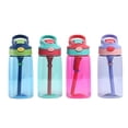 thumbnail image 7 of Fnochy Kids Straw Water Bottle with Autospout Lid, 16oz, Green, 7 of 7