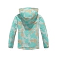 thumbnail image 3 of MGEOY Manteau Réversible pour Garçons et Filles, Léger, Imperméable, Doublé en Molleton, Imperméable pour Enfants (4-12), 3 of 9
