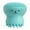 Green, variant on ErgoVetomic cleansing brush double-sided silicone devilfish face brush