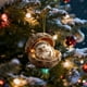 thumbnail image 3 of Artesanías Decorativas Adorno navideño de animales del bosque para árbol de Navidad, colgante acrílico de 8 cm para decoración festiva (1 unidad) Rkxzt, 3 of 8
