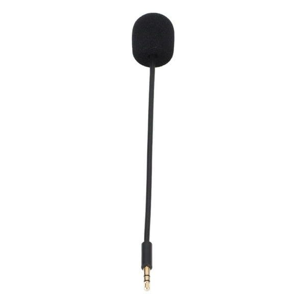 Replacement Game Mic, Replacement 360 Degree Durable 3.5mm Microphone for 3.5mm Headset