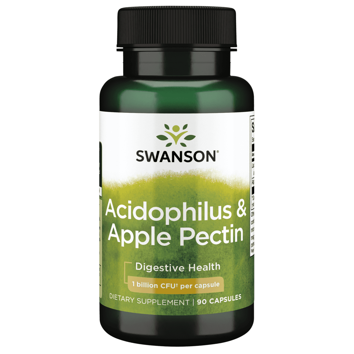 Swanson Acidophilus and Apple Pectin 90 Capsules