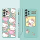 thumbnail image 5 of Hello Kitty Pink Love Holding Bear For Samsung Galaxy A73 A71 A72 A12 A21s A22 A23 A31 A32 A51 A52 A52s A53 A02s Liquid Case, 5 of 5