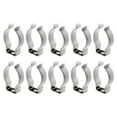 thumbnail image 1 of 10 Pcs T8 T12 Lampe Fluorescente Linéaire Isolation U Support Clip Ampoule Lumière, 1 of 12