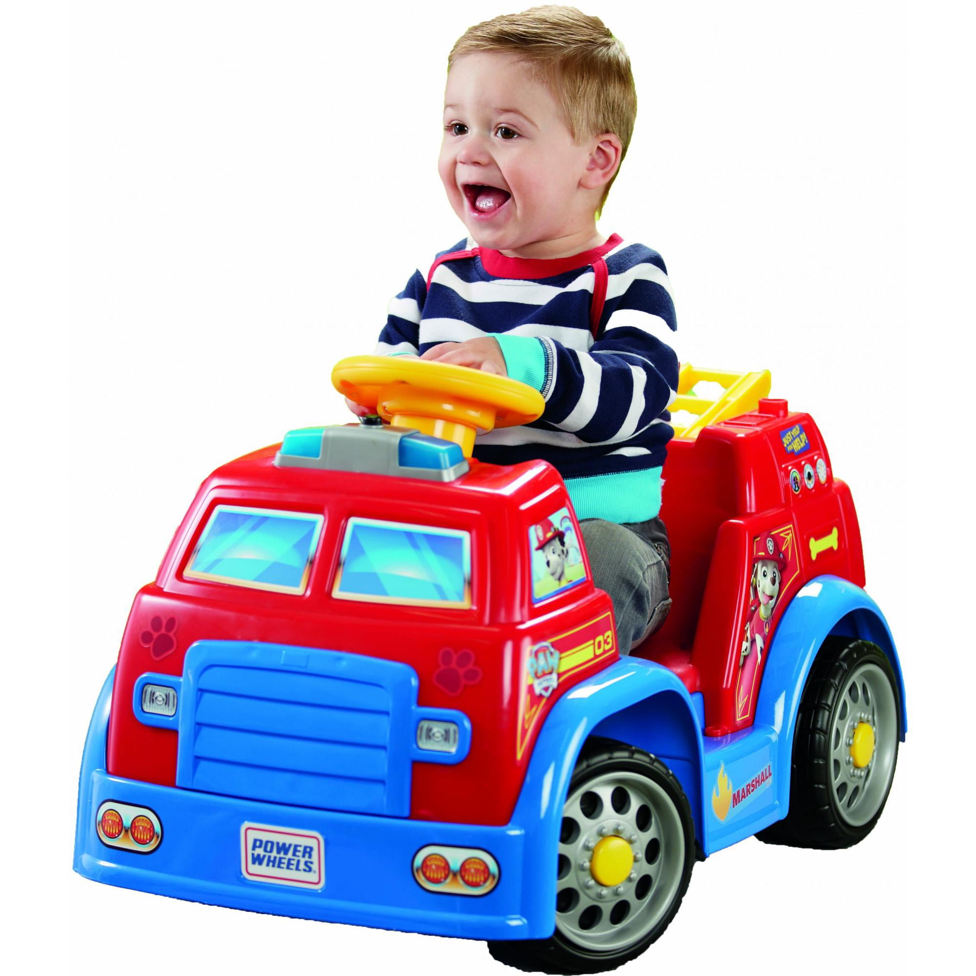 PAW Patrol Battery Powered 6V Marshall Electric Ride On Fire Engine 