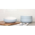 thumbnail image 4 of 10 Strawberry Street Two Tone Coupe 8.5”/36 Oz. Dinner Bowl Set Of 6, Blue/White, 4 of 4