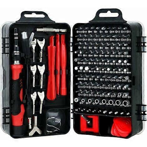 Hand Tools 135 in 1 Precision Screwdriver Kit Tools, Mini Repair Tool Set, S2 Steel Precision Screwdriver Set for Cell Phones, Laptop, Watches Gr