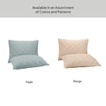 thumbnail image 6 of Better Homes & Garden Diamond Gauze Sham, Sage, King, 2 count, 6 of 8
