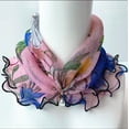 thumbnail image 2 of Pendentif Perle Foulard Oreilles Printemps et Été Foulard en Maille Variée Foulard Décorative Multi-Usage, 2 of 5