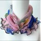 thumbnail image 4 of Bufanda con orejas con colgante de perla, bufanda de malla variada para primavera y verano, bufanda decorativa multiusos de moda, 4 of 5
