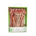 thumbnail image 2 of Brown Bamboo Knotted Skewer - Retail Pack - 4" x 1/2" x 1/2" - 500 count box, 2 of 3