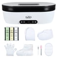 thumbnail image 1 of Kit de baño de parafina digital ForPro Nurture El kit de cera de parafina todo en uno para manos y pies incluye 3 lb. Mitones y botines térmicos de cera de parafina 100 Forros y accesorios, 1 of 5