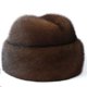 thumbnail image 1 of Sombrero de bombardero de piel de visón Real para hombre, gorra de cabeza de Marta auténtica, Gorras cálidas negras/marrones, el mejor regalo para papá, nuevo, venta de lujo, Invierno, 1 of 4