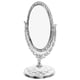 thumbnail image 5 of Espejo de tocador vintage elegante espejo de escritorio pequeño ovalado diseñado para maquillaje espejo de tocador decorativo para tocador espejo de maquillaje de mesa giratorio de doble cara, 5 of 7