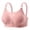 Pink, variant on Ladies Airy Plus Size Wireless Push up Lifting Breathable Bras
