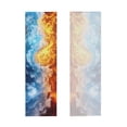 thumbnail image 2 of Lsque Red And Blue Flame Waves Printed Cooling Towel (40"x 12"), Ice Towel, Microfiber, Soft Breathable Chilly Towel for Yoga, Sport, Gym, Workout, Fitness, Running, 2 of 9