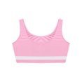 thumbnail image 5 of Yanarno Kids Girls Cami Crop Top Sleeveless Training Bra Sports Vest Sportswear Underwear Pink 8, 5 of 6