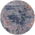 thumbnail image 1 of Ahgly Company Indoor Round Mid-Century Modern Purple Oriental Area Rugs, 8' Round, 1 of 6