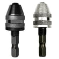 thumbnail image 1 of HexDrill Chuck Keyless Screwdriver Impact Driver Adaptor Electric Motor Clamp Chuck Fixture Hex 0.5-3.6mm, 1 of 9
