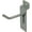 CHROME, variant on 2" Slatwall Hooks for Slat Panel Display - Heavy Duty -