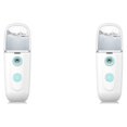 thumbnail image 1 of Pulverizador de niebla facial Injueey portátil 35ml Humidificador de hidratación profunda Botón de camping Blanco 2Conjunto, 1 of 6