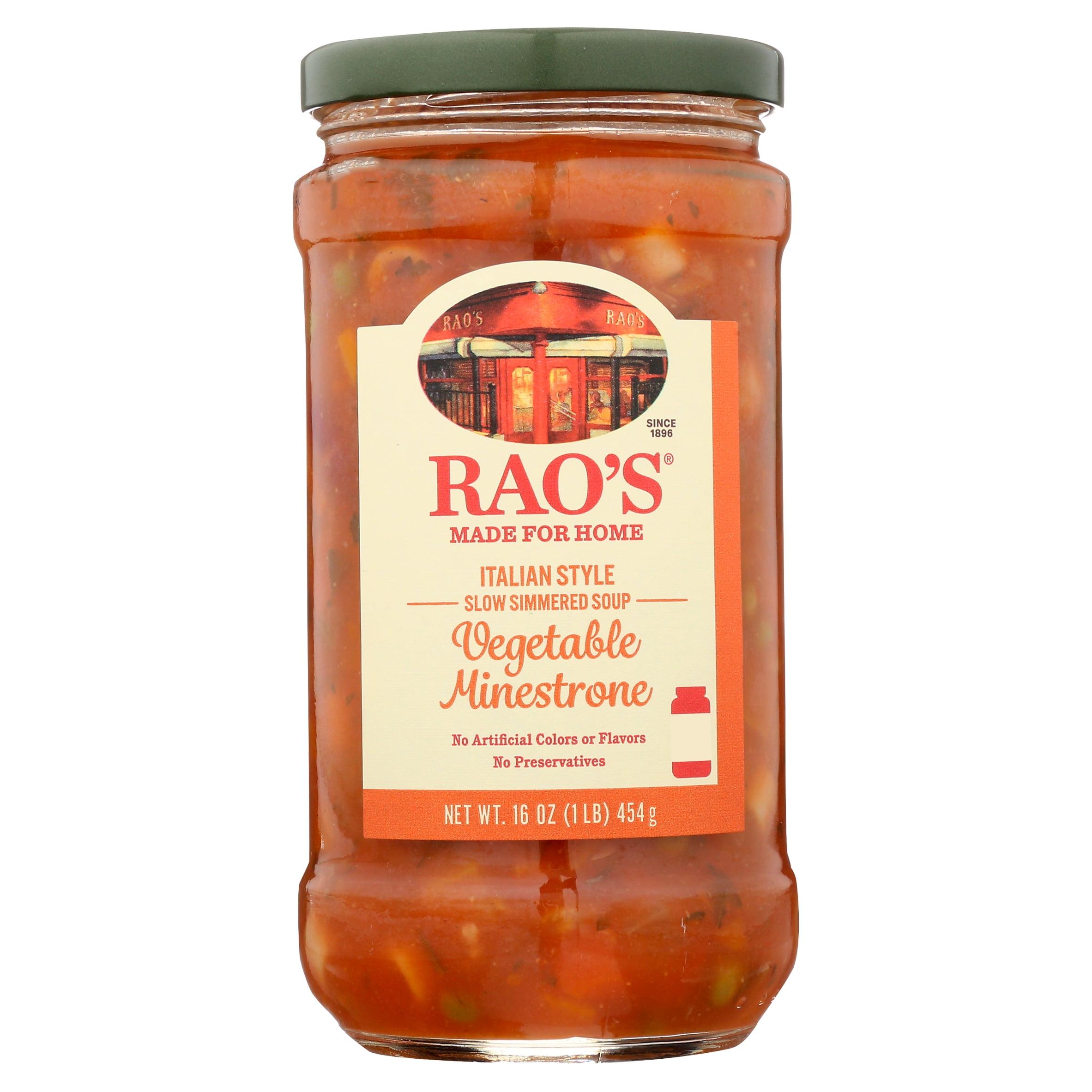 Rao's Homemade Vegetable Minestrone Slow Simmered Soup, 16 Oz
