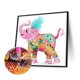 thumbnail image 5 of Pintura de diamante 5D DIY Taladro en forma especial parcial Elefante Decoración para el hogar (K136), 5 of 9