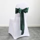 thumbnail image 3 of 10 Uds. Fajas de satén para sillas, fajas con lazo, fajas para sillas, funda para sillas de banquetes para decoraciones para el hogar, bodas y fiestas, 3 of 5