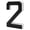 2, variant on Solar LED House Numbers & Letters Sign, 0-9 A-D Complete Set, Lighted Waterproof Address Plaque for Outdoor Home Yard Decor
