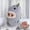 Gray, variant on Herrnalise Baby Beanie Kids Boys Girls Dinosaur Winter Knit Hat Baby Toddler Thick Scarf Earflap Hood Scarves Skull Caps