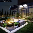 thumbnail image 5 of Luz Solar Para Jardín Luz De Doble Cabeza Impermeable Para Exteriores Escalera Luz De Calle De Inducción De Cuerpo Humano Luz De Pared Solar Dividida Guardurnaity HA022145-00, 5 of 5