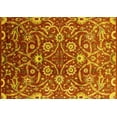 thumbnail image 1 of Ahgly Company Indoor Rectangle Oriental Yellow Industrial Area Rugs, 2' x 4', 1 of 4