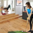 thumbnail image 3 of Kids Golf Chipping Net Hitting Mat for Backyard Chip Golfing Pitching Target Cage Game Indoor Outdoor, 3 of 5