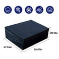 thumbnail image 2 of AUQ Outdoor Furniture Cover,Waterproof Patio Cover,Efficient Furniture Covers, 2 of 7